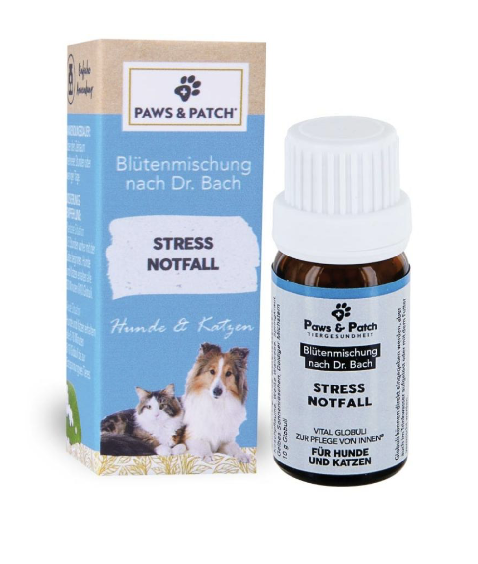 Paws and Patch Bach-Blütenmischung Stress+Notfall 10g